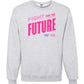Unisex Real Kids Wear Pink Fight for the Future Crewneck Sweatshirt