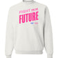 Unisex Real Kids Wear Pink Fight for the Future Crewneck Sweatshirt