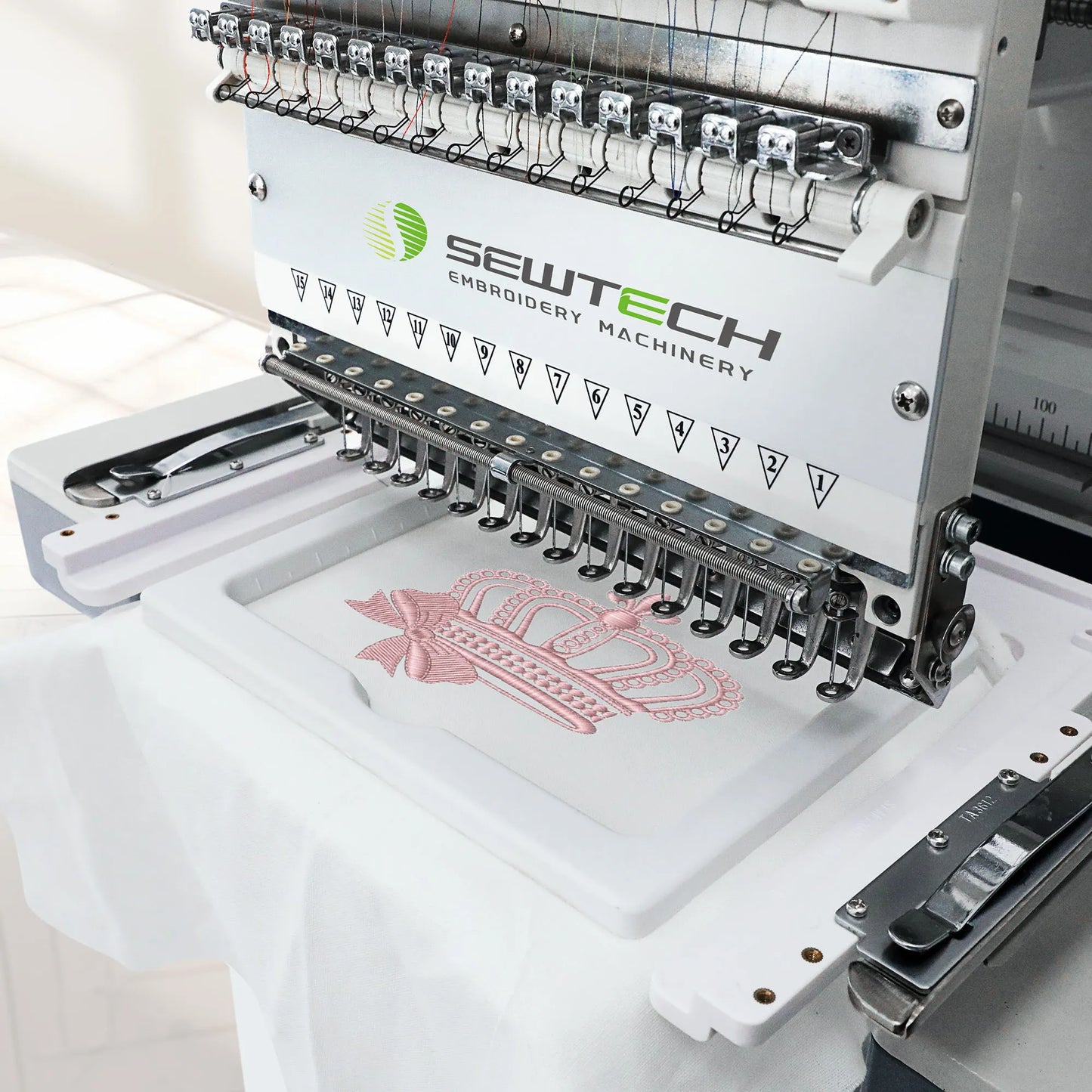 6-in-1 Magnetic Quick Frame Hoop Kit for Embroidery Machines