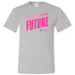 Unisex Real Kids Wear Pink Fight for the Future T Shirt