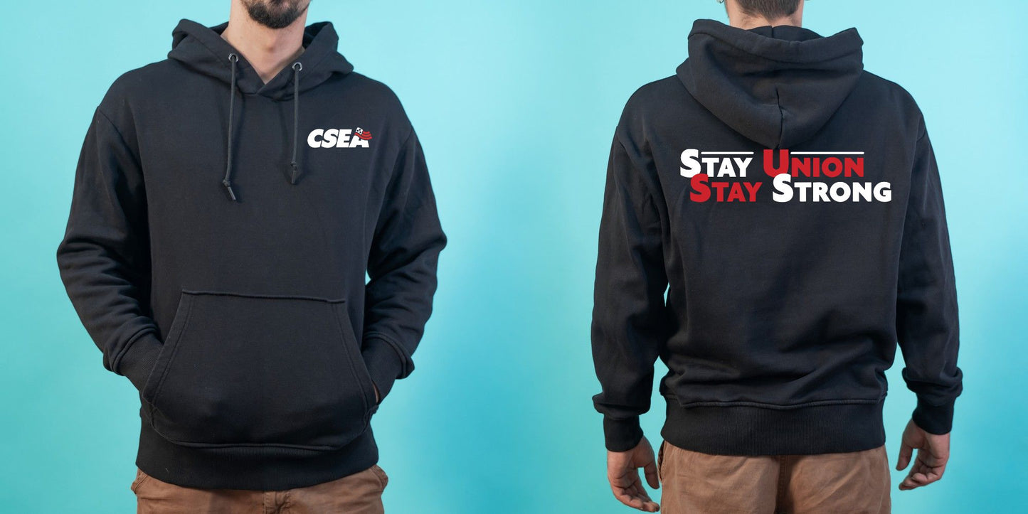 Unisex Classic CSEA Everyday Hooded Sweatshirt Front/Back