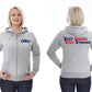 Unisex Classic CSEA Everyday Hooded Zip-Up Sweatshirt Front/Back