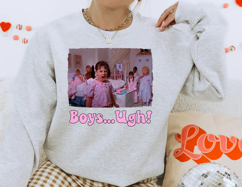 "Boys... Ugh!" Valentines Top