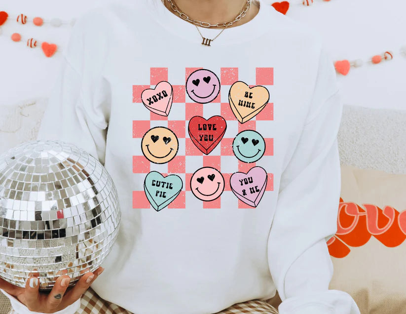 Cute Candy Valentines Top