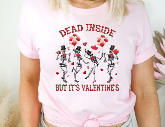 "Dead Inside" Valentines Top