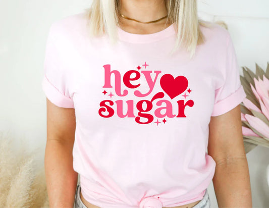 "Hey Sugar" Valentines Top