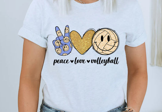 Peace Love Volleyball