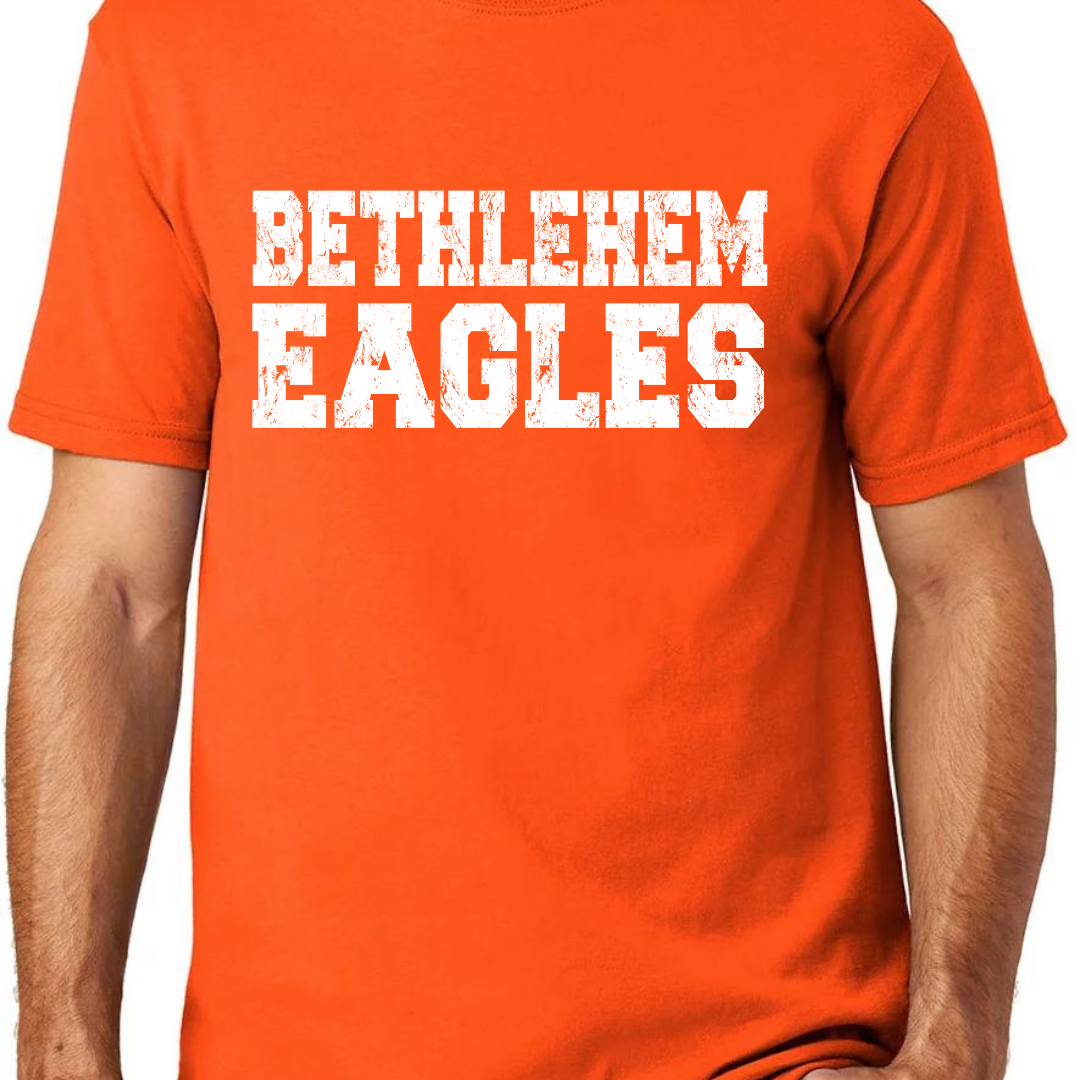 Bethlehem Eagles T-Shirt Distressed
