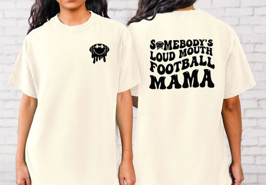 Loud Mouth Football Mama