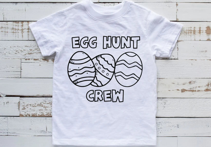 Coloring Egg Hunt Crew