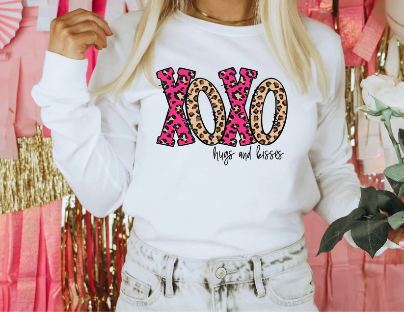 "XOXO Hugs and Kisses" Valentines Top