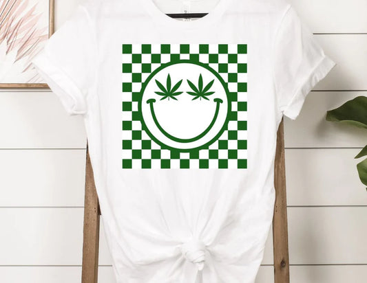 Pothead Smiley Checkerboard